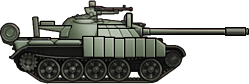 Sideview of T-55 Enigma